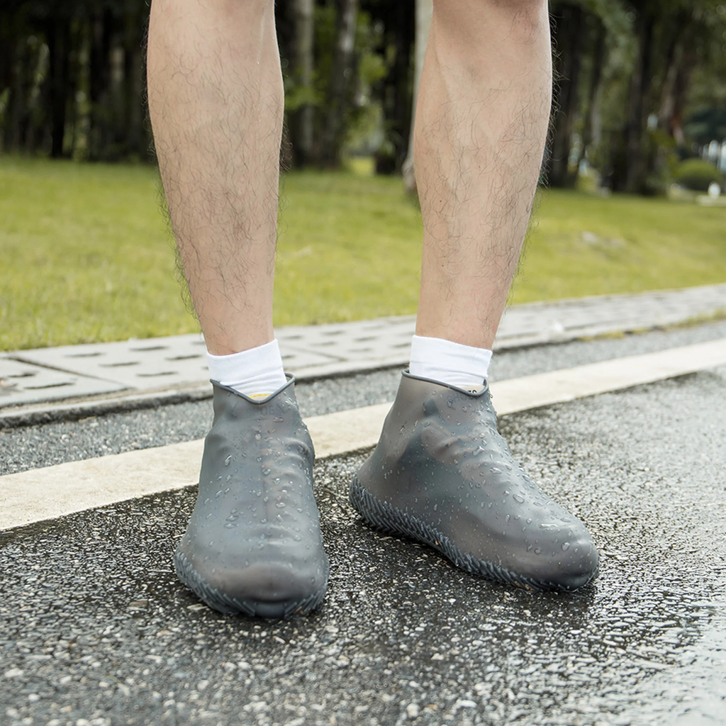 Monsoon Waterproof Shoe Covers Silicone Shoe/Boot Reusable Cover Anti- –  Shopfinity